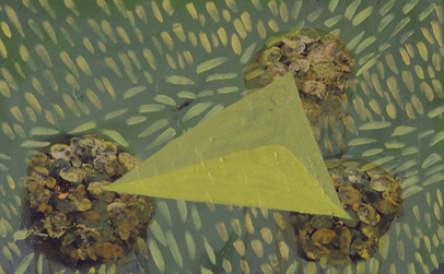 Image (Detail): Damien Flood, 'Envelope', 2011, oil on cotton, 50 x 60 cm, courtesy the artist and Green on Red Gallery, Dublin.