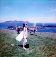 Kinetics in Blue 2018, Photography Polaroid, courtesy the artist