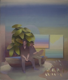Colin Crotty Send to Coventry 2019 oil on linen 94cm x 80cm 1 artist
