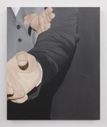 Fingers, 2019, Oil on linen, 60 x 50 cm. Courtesy the Artist. Photo Lee Welch