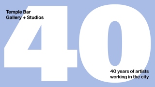 TBGS 40 years of artists working in the city graphic