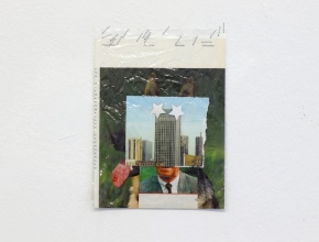 Alexandre Caretti, Guard Dog, 2025. Installation view of Skulpturen für Bankhallen, Basis e.V., Frankfurt. Courtesy the artist