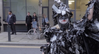 Celina Muldoon, SIRENS, Opening Performance, Kevin Kavanagh Gallery. Photo: Zoe Nolan