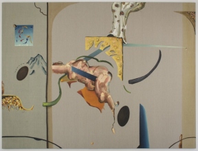Neighbour, 2018, Oil on linen, 200 x 150 cm