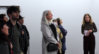 Participants at Art Walk Tour April 2023.