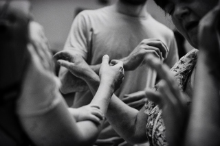Image: Laura Sarah Dowdall, Running Blind workshop