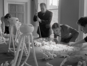 Film still from video Tables of Power (2026), photo credit Gráinne Galvin.