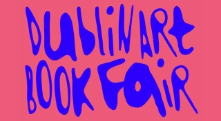 Dublin Art Book Fair 2025: Flock. Design: Alex Synge, The First 47. Typeface by notyourtype foundry.