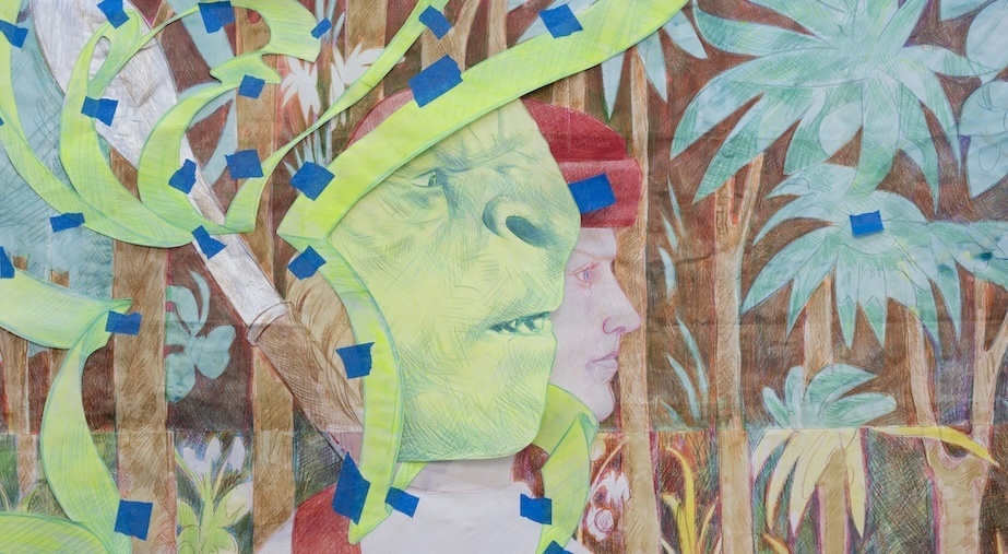 Performance + Talk: Sam Keogh and Vaari Claffey, 'Pages From The Hunters Enter The Woods Cartoon'

Courtesy Sam Keogh. Photo: Ollie Harrop