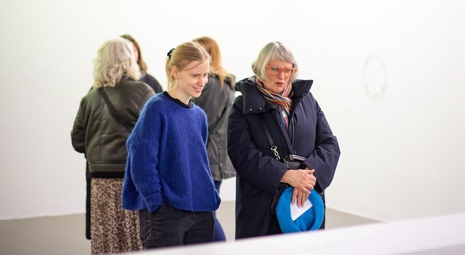 Art Walk: January 2025

Visitors at Fergus Feehily, 'Fortune House', Temple Bar Gallery + Studios. Photo: Evanna Devine.