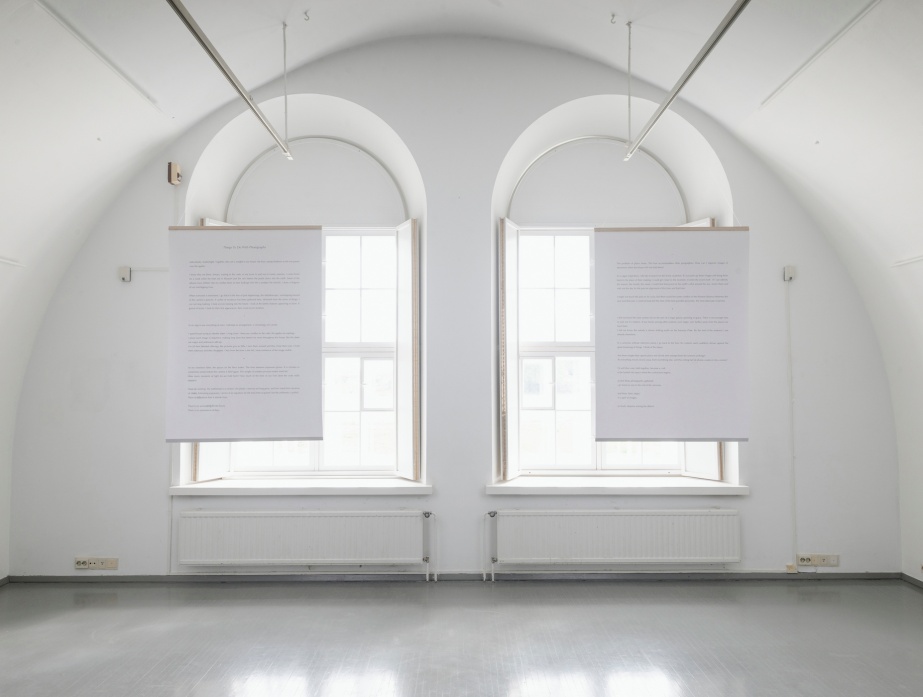 Open Call: TBG+S/HIAP International Residency Exchange 2024

Blaine O'Donnell, Installation view of 'Things To Do With Photographs', 2023. Helsinki International Artist Programme, Finland. Photograph by Sheung Yiu, courtesy of the artist.