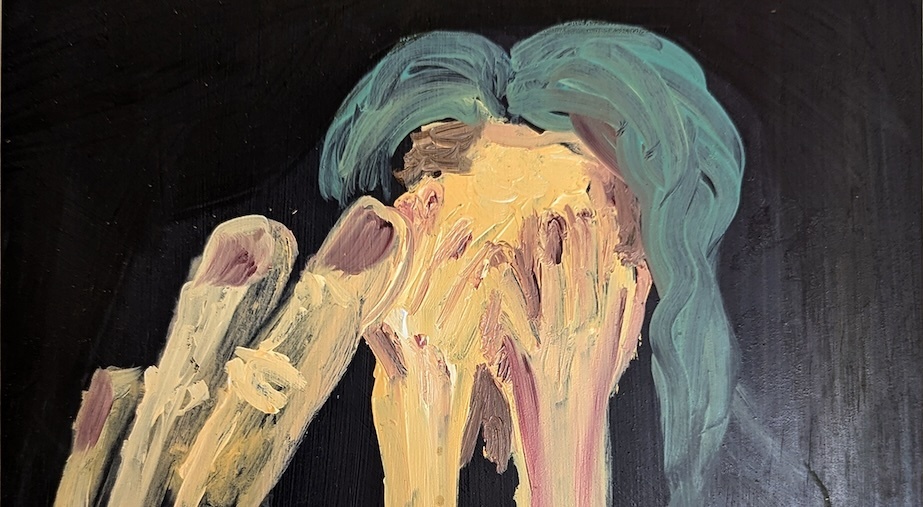 Free Space: Glandwr presents… Ella de Búrca, Hard Mouth Show &amp; Tell

Ella De Búrca, ‘Medical’, 2023. Oil on wooden board. Courtesy the artist.