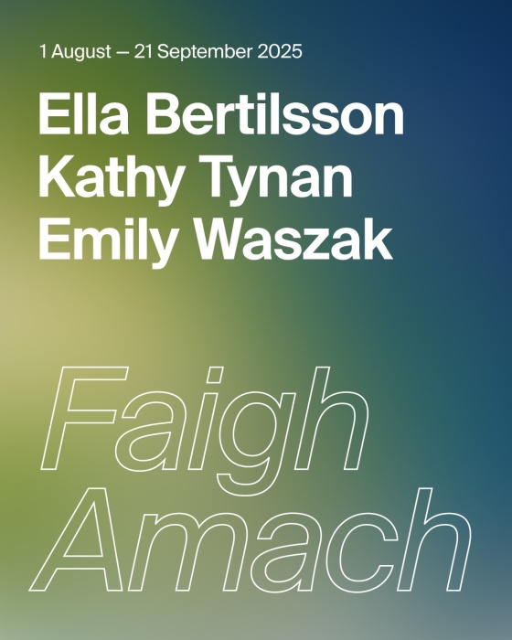 Ella Bertilsson, Kathy Tynan, Emily Waszak Faigh Amach