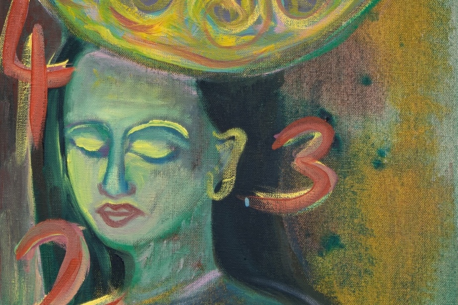 Lucy Stein Lunula

Lucy Stein, 'Lux Feminæ' (detail), 2025. Ink and oil on linen, 90 x 28 cm. Courtesy of the artist and Galerie Gregor Staiger, Zurich/Milan Photo: Studio Adamson.