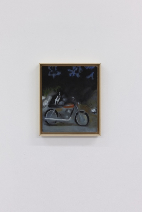 Paul Hallahan

It's not the worst I have looked, just the most I have ever cared, 2019, acrylic on canvas, 30cm x 25cm, courtesy of artist and Berlin Opticians Gallery