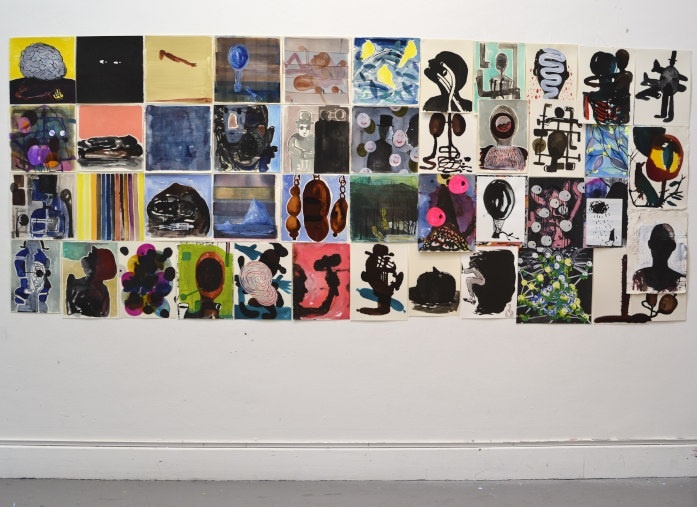 Stephen Dunne

Studio Wall, works on paper, various dimensions Residency Programme, Irish Museum of Modern Art, 2017.