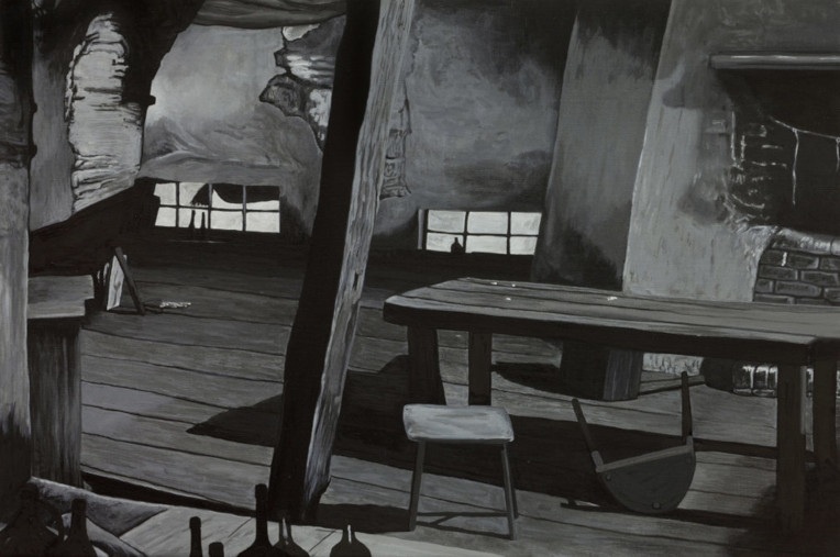 Stephen Loughman

Day and Night, oil on canvas, 2009, 25cm X 35cm