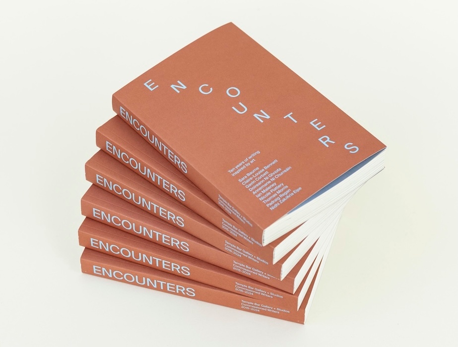 Temple Bar Gallery + Studios announces the publication of 'Encounters, Vol. 1: Ten years of writing inspired by art'