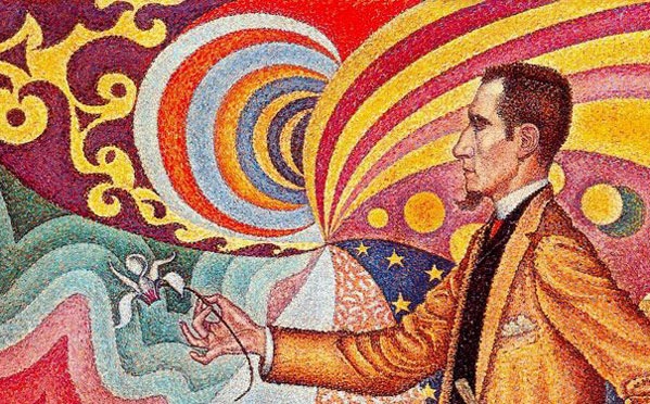 Paint and Pointillism workshop for kids

Image credit: Signac, Paul (1863-1935): Opus 217. Against the Enamel of a Background Rhytmic with Beats and Angles, Tones and Tints, Portrait of M. Felix Feneon in 1890 (1890). New York, Museum of Mod