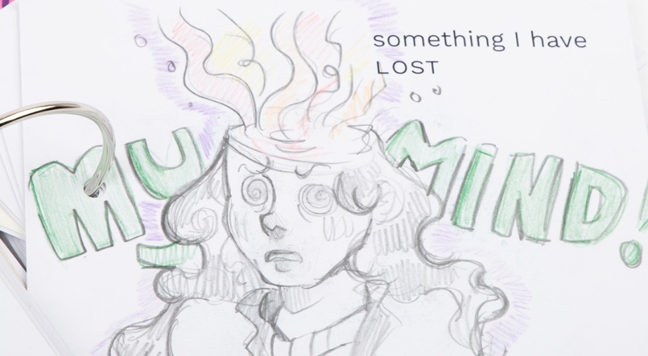 DABF25 Workshop | Collaborate with NIVAL on an artist book

'Lost and Found: NIVAL’s NCAD Open Day Collaborative Artist Book', 2024. Photograph by Clare Lymer. Artists Book Collection, National Irish Visual Arts Library (NIVAL), NCAD, Dublin.