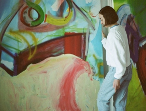 Aileen Murphy in her studio. Photography by Rivkah Gevinson