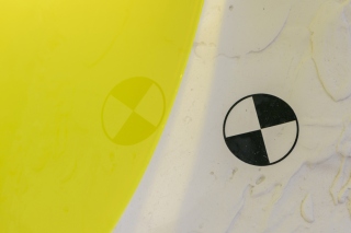 Ann Maria Healy, We are the Sun eaters, detail, 2020. Plaster, perspex, motion tracking markers.
