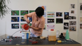 Intentional bodies: Virtual Studio Visit and Workshop with Artist Lynda Devenney