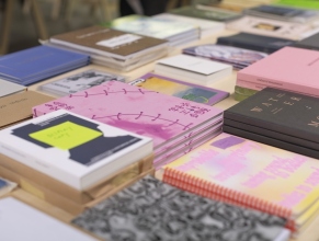 Artist Books at Dublin Art Book Fair 2023. Photo: Maria Maarbjerg.