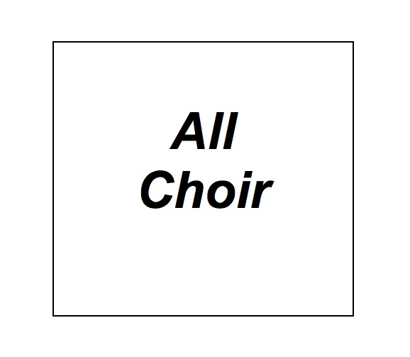 Studio 6 Open: ALL CHOIR