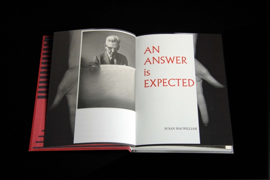Book Launch: ‘AN ANSWER is EXPECTED’ by Susan MacWilliam