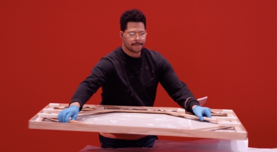 From Practice to Exhibition: Studio Visit with Lyndon Barrois Jr.

Installation view of Lyndon Barrois Jr.: Rosette, Carnegie Museum of Art, Pittsburgh, 2023. Photo: Max Cianci. Courtesy of the artist.