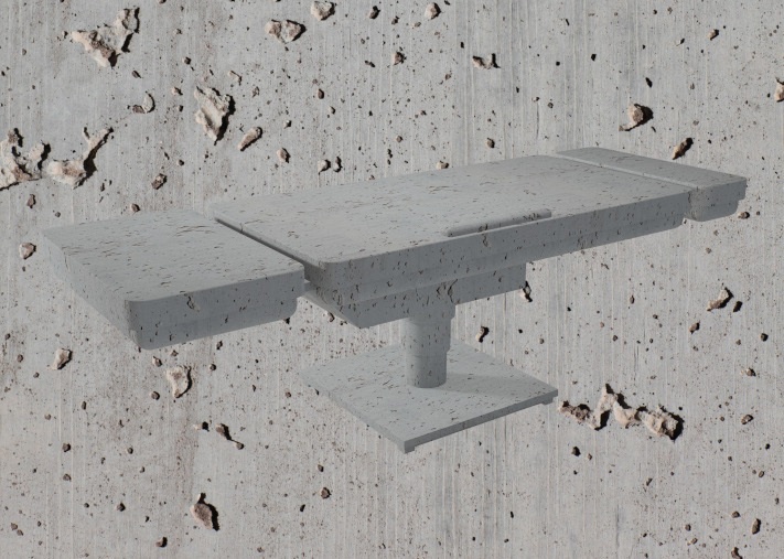 Tamsin Snow: Selection of films and commissioned text by Aidan Wall

Tamsin Snow, Autopsy Table, 2015, Virtual sculpture. Courtesy the artist.