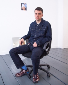 Luke van Gelderen, TBG+S Recent Graduate Residency Artist 2022. Photo courtesy of artist.