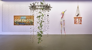 Katarzyna Perlak, 'Better a bare foot than none', 2025. Installation view, Temple Bar Gallery + Studios. Photo by Ros Kavanagh, courtesy the artist.