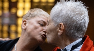 Donal Talbot, photo from 'Prom Night Portraits', 2024. Courtesy the artist and Bealtaine, Age and Opportunity.