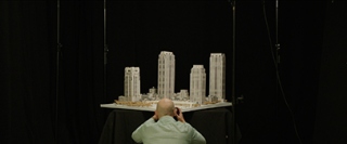 The Architects, 2014, HD video, color, sound, (still). Commissioned by Storefront for Art and Architecture as part of Office US. Image courtesy the artist and Simon Preston, New York