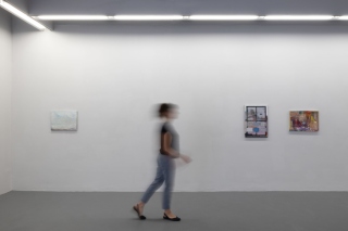 Ramon Kassam, Paintings from The Last Gallery ⅋ Studio, Installation view, Temple Bar Gallery + Studios, 2022. Photo: Bowe O’Brien Photography