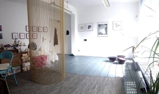 Lucy McKenna's studio at Temple Bar Gallery + Studios.