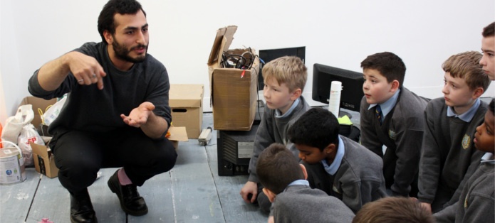 Creative generations bassam studio visit landing