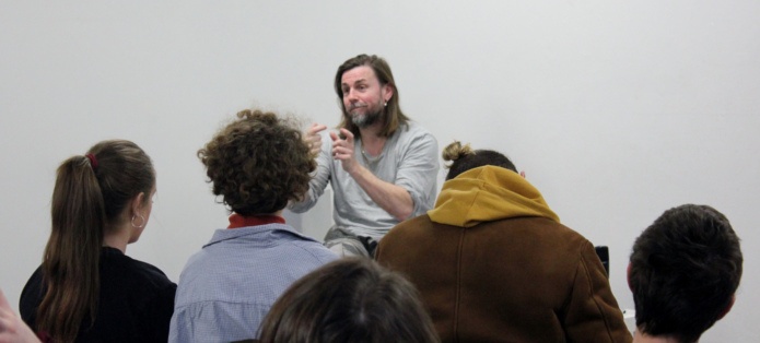 Free space mark leckey landing