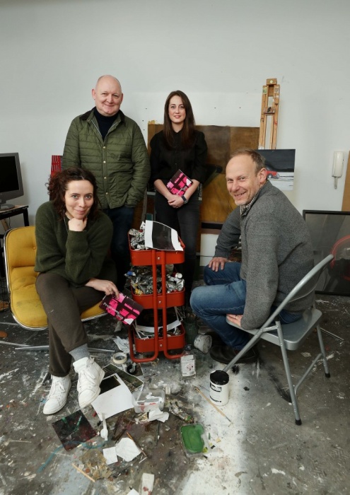 Councillor Rebecca Moynihan launches Temple Bar Gallery + Studios 2018 Artistic Programme

Artists Alice Rekab, Stephen Loughman, Lucy McKenna and Gerard Byrne at Temple Bar Gallery + Studios.