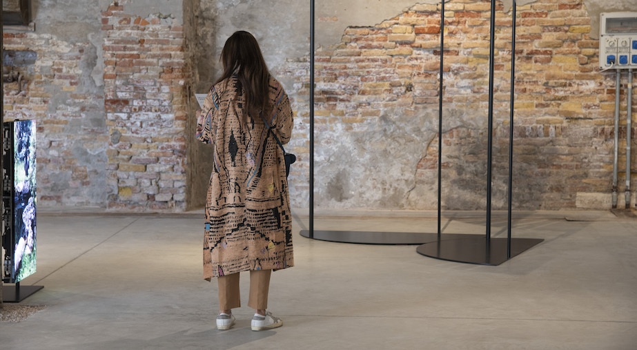 Art Walk: March 2023

Visitor at 'Gather' by Niamh O'Malley, the national representation of Ireland at the 59th International Art Exhibition of la Biennale di Venezia, 2022. Photography by Maria Maarbjerg.