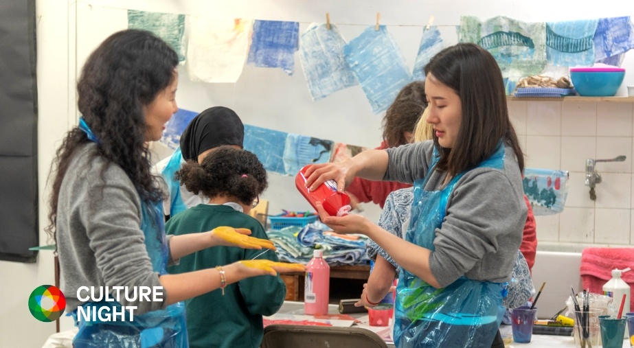 Culture Night Drop In Workshop: Silvina Sisterna, 'The Blue In Between'