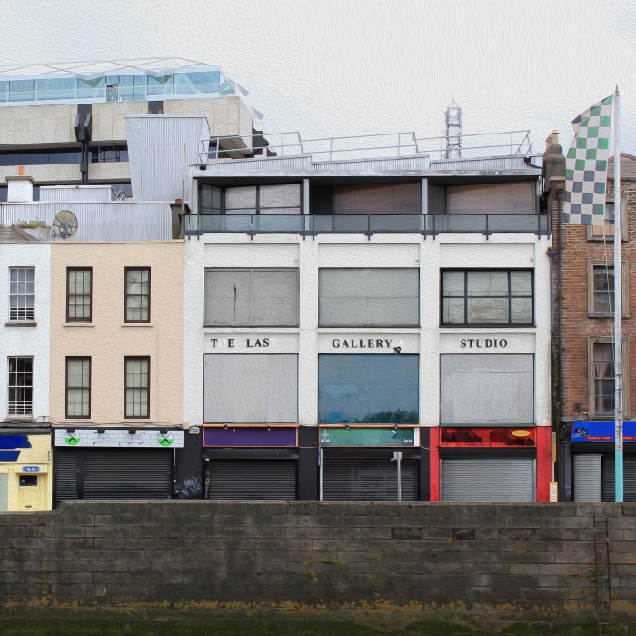 Ramon Kassam Paintings from The Last Gallery ⅋ Studio

Ramon Kassam. The Last Gallery ⅋ Studio (Reconstruction), 2022, Digitally altered photograph with oil paint filter. Courtesy the artist