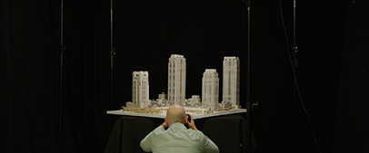 Artist Talk: Amie Siegel in conversation with Megs Morley

The Architects, 2014, HD video, color, sound, (still). Commissioned by Storefront for Art and Architecture as part of Office US. Image courtesy the artist and Simon Preston, New York