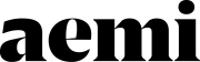 Aemi logo in black